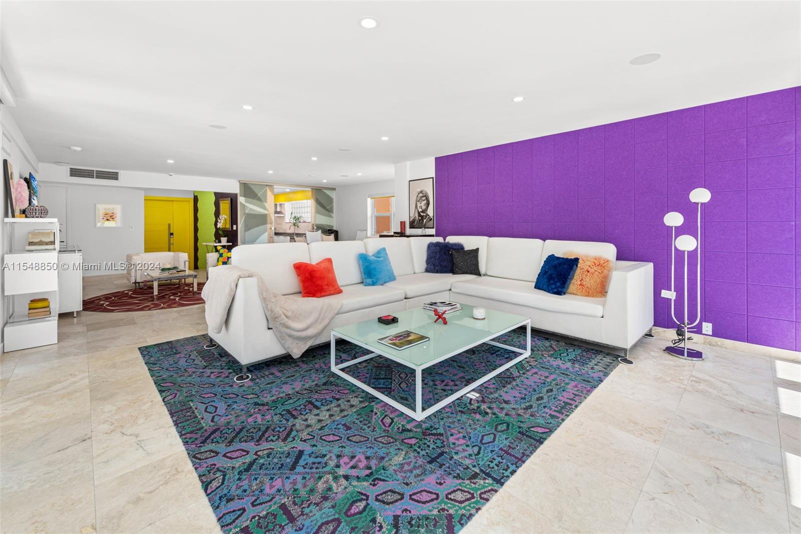 5301 Alton Road Miami Beach, FL 33140 - Photo 6 of 28 a living room with furniture and a couch