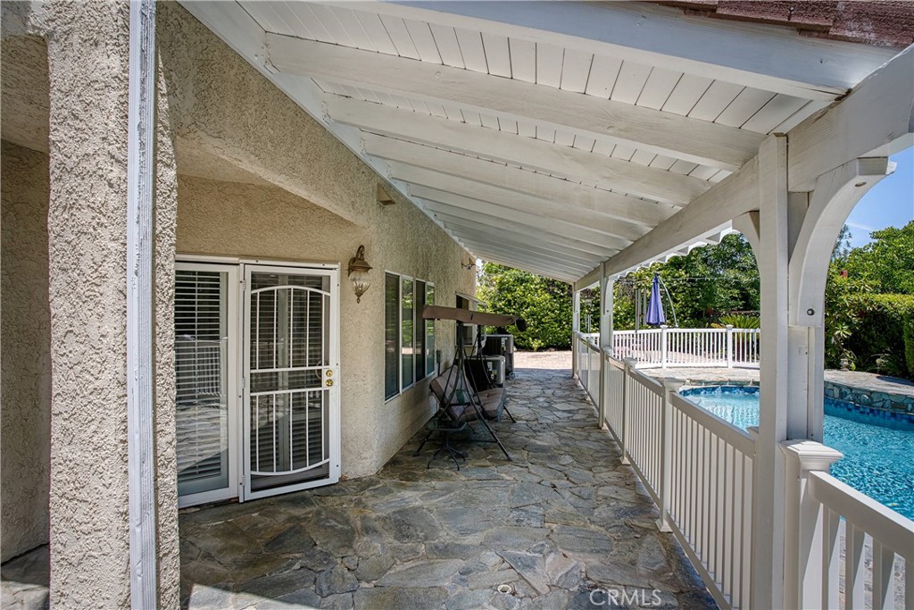 23924 Clarington Drive West Hills, CA 91304 - Photo 35 of 40 a view of a porch