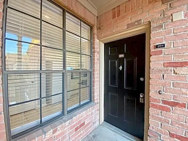 a view of front door