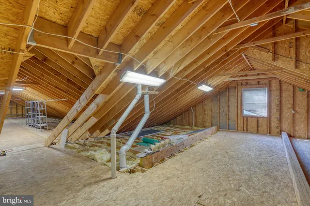 a view of under construction room and staircase