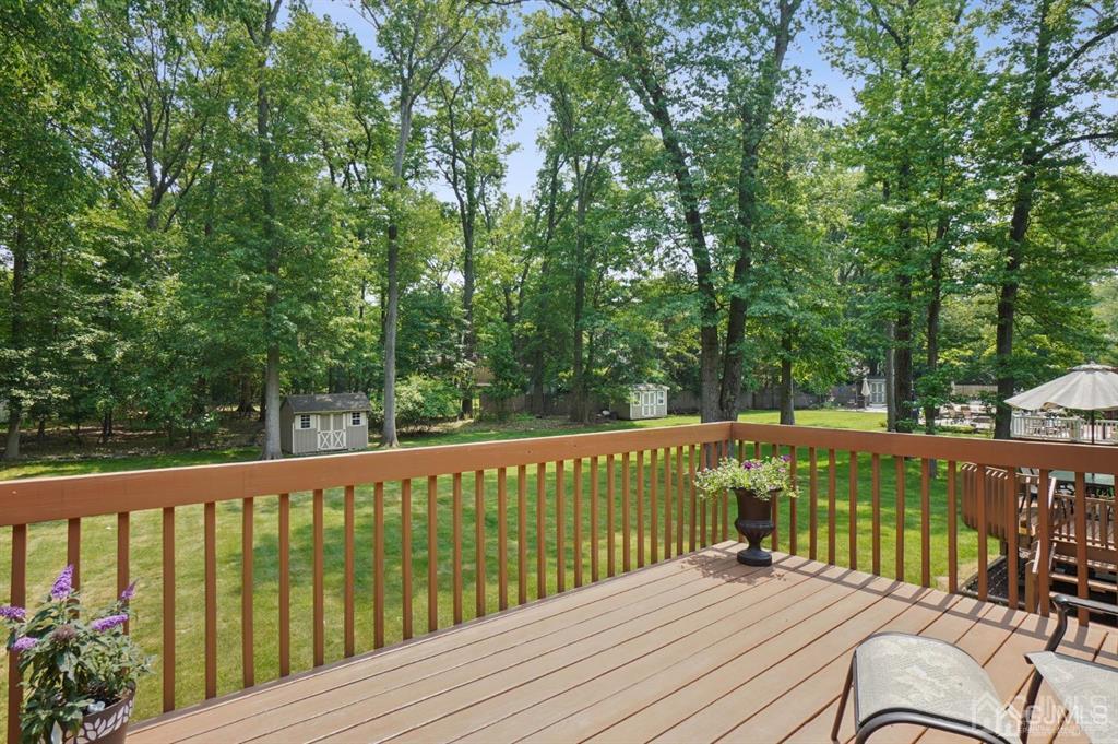 8 Tamarack Road Edison, NJ 08820 - Photo 15 of 31 a view of a balcony with wooden floor