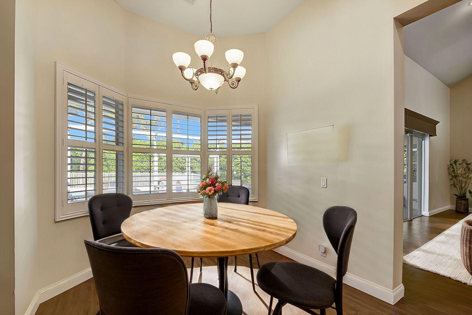 641 Eddy Street Boca Raton, FL 33487 - Photo 14 of 48 Staged Kitchen Nook