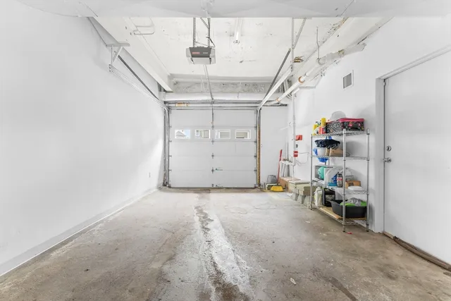 a view of storage and utility room