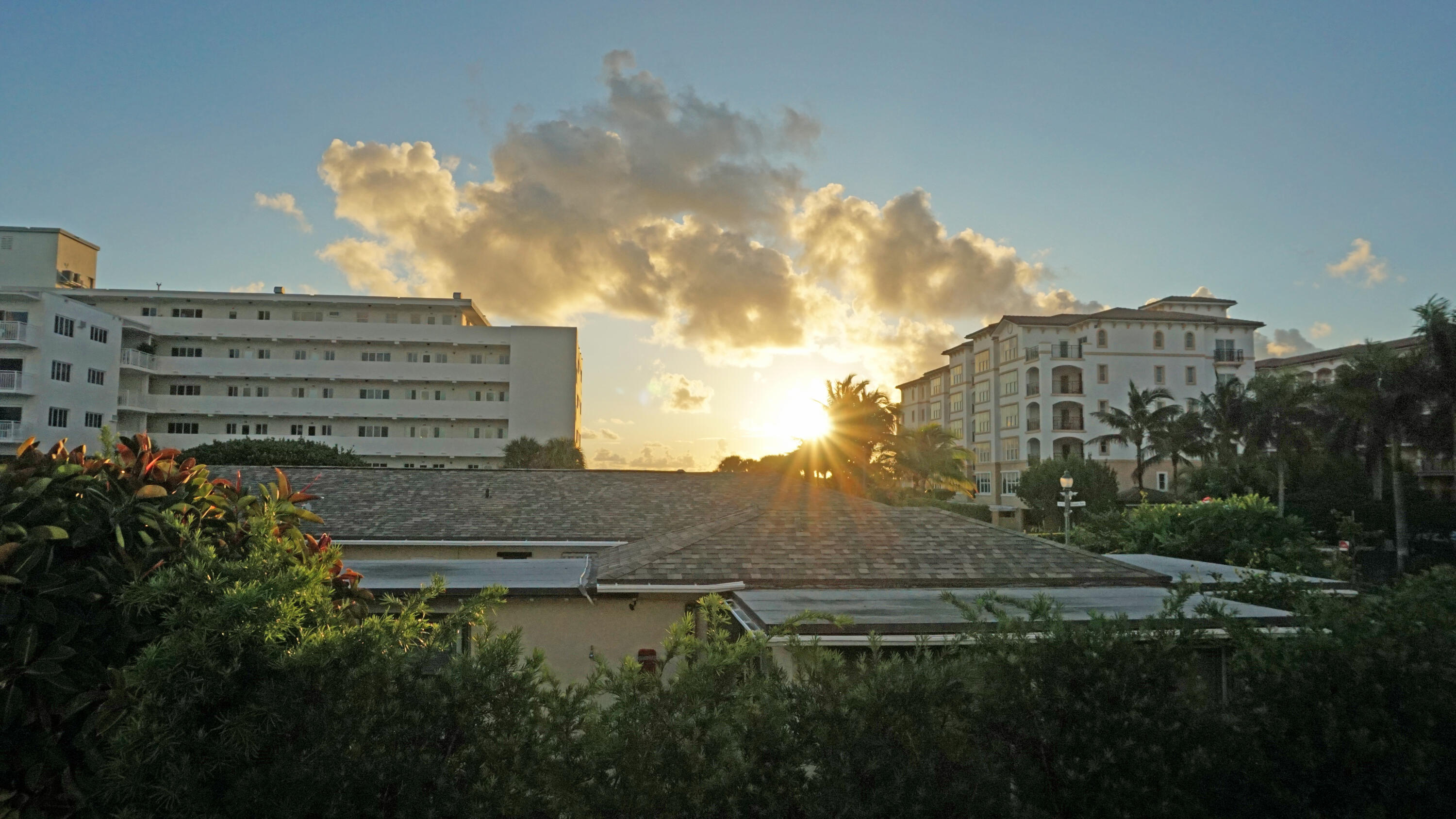 107 Inlet Way, Unit 3 Palm Beach Shores, FL 33404 - Photo 34 of 49 Morning Sunrise from Balcony