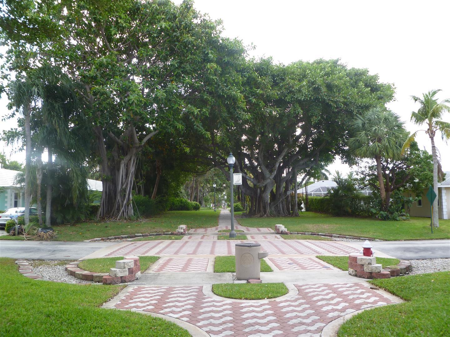 107 Inlet Way, Unit 3 Palm Beach Shores, FL 33404 - Photo 42 of 49 Walking thru Banyan Tree Path