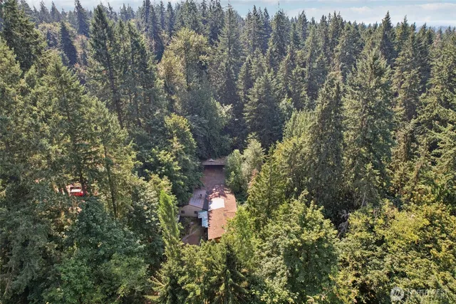 a view of a house with a tree