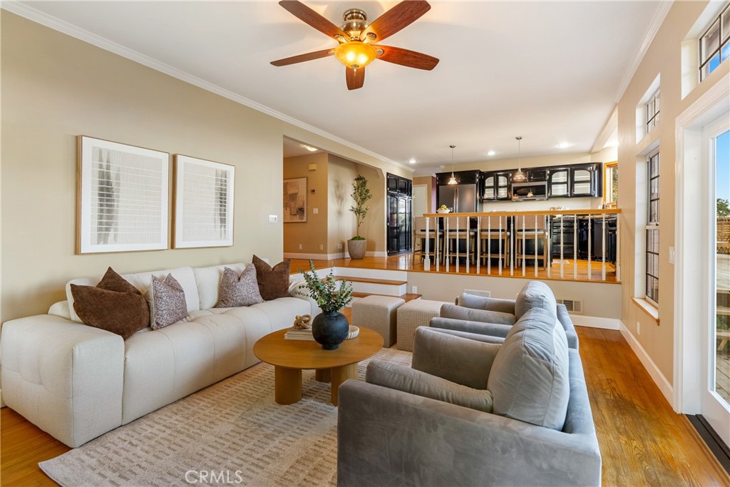 10885 San Marcos Road Atascadero, CA 93422 - Photo 18 of 63 a living room with furniture ceiling fan and a rug