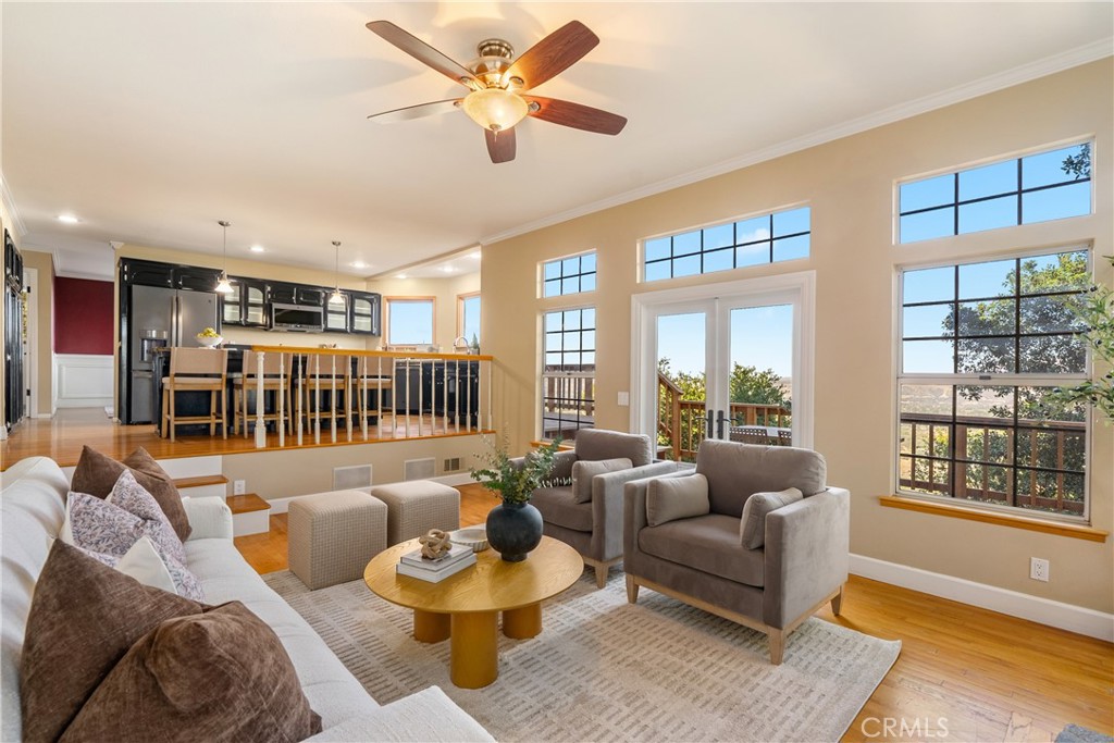 10885 San Marcos Road Atascadero, CA 93422 - Photo 19 of 63 a living room with furniture and a large window