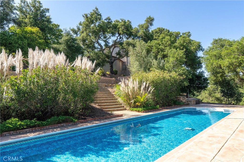 10885 San Marcos Road Atascadero, CA 93422 - Photo 39 of 63 a view of a yard with an outdoor space
