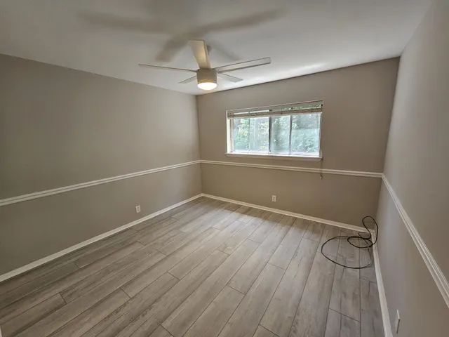 wooden floor in an empty room