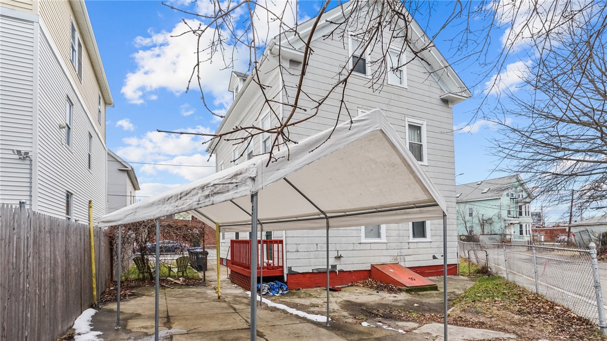 51 Nolan Street Providence, RI 02908 - Photo 23 of 24 Rear View/Carport/Bulk Head