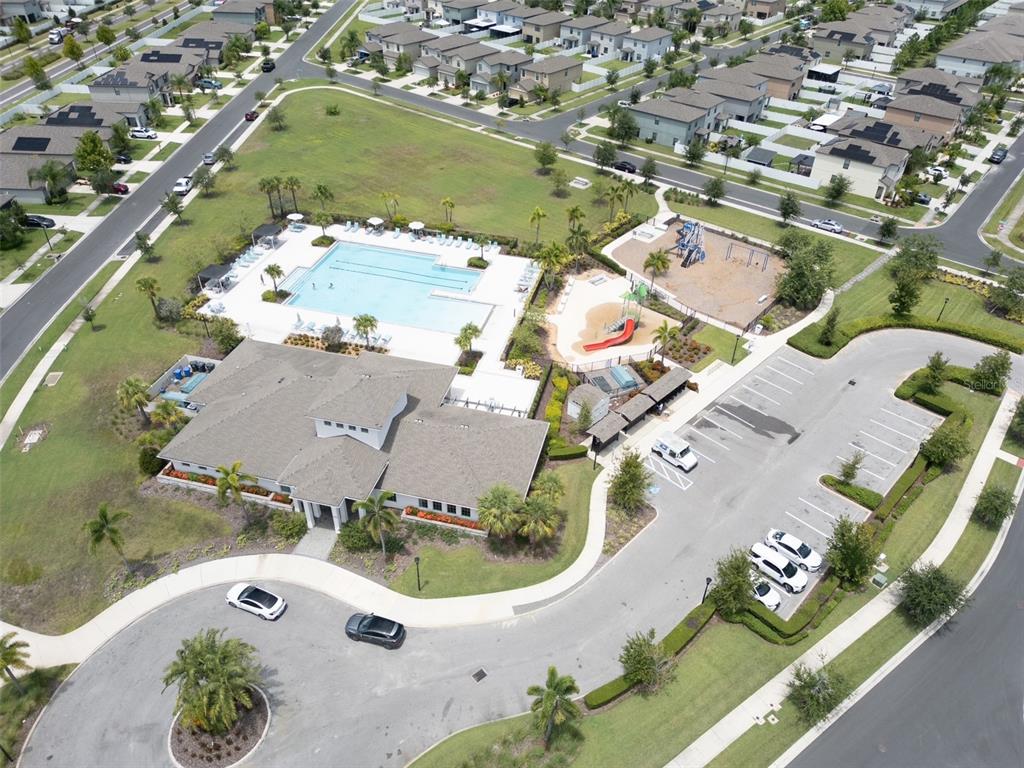 7231 Spring Snowflake Avenue Tampa, FL 33619 - Photo 45 of 46 an aerial view of a house with a swimming pool