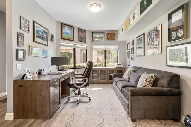 a utility room with sink dryer and washer