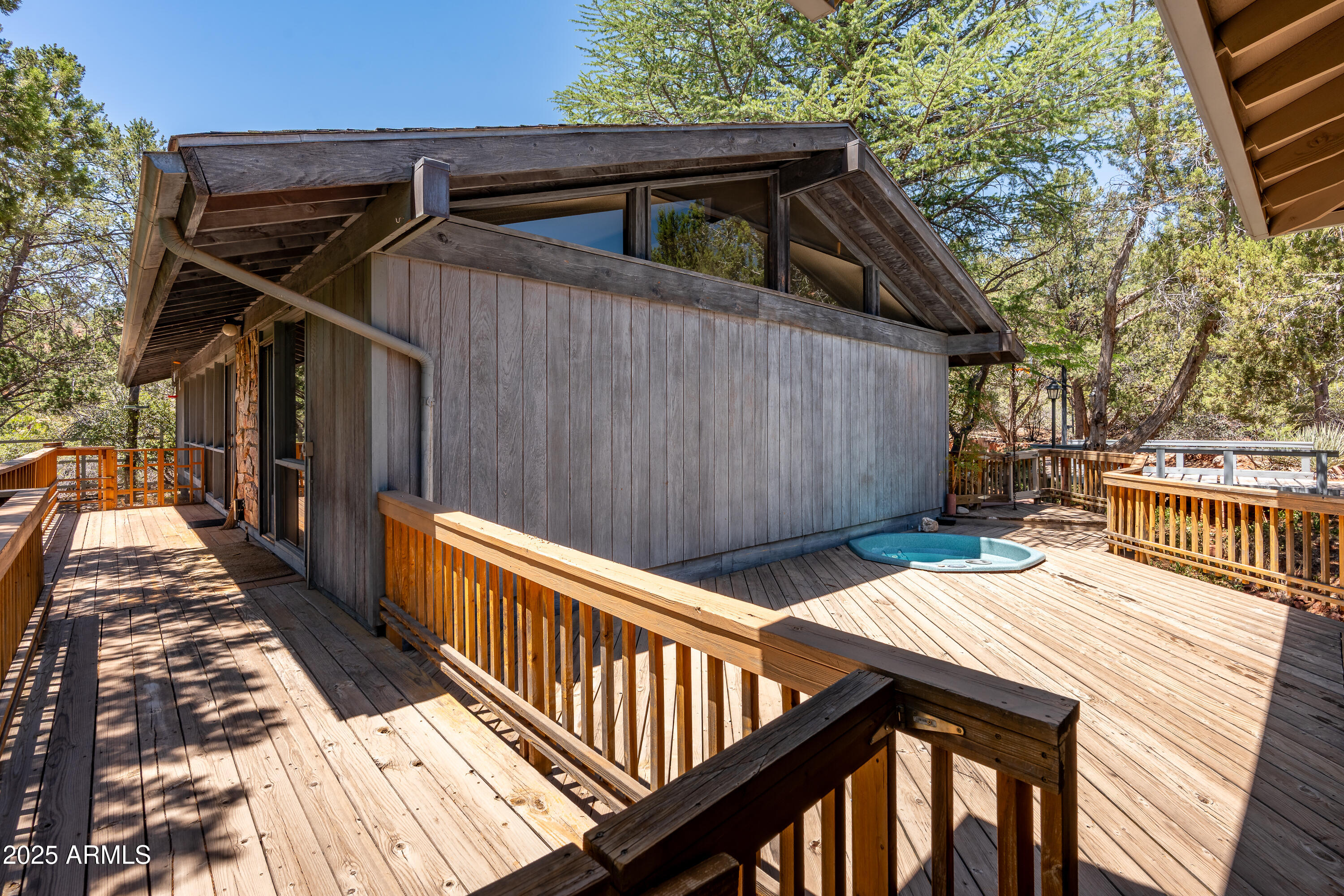 451 Brewer Road Sedona, AZ 86336 - Photo 45 of 78 Deck Between Casita and Main House