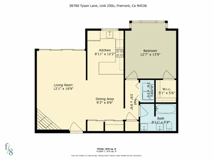 $474,888 | 38780 Tyson Lane, Unit 205C, Fremont, CA 94536