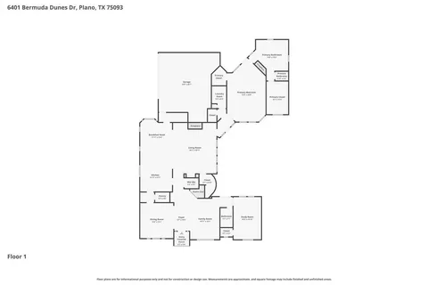 $899,900 | 6401 Bermuda Dunes Drive, Plano, TX 75093