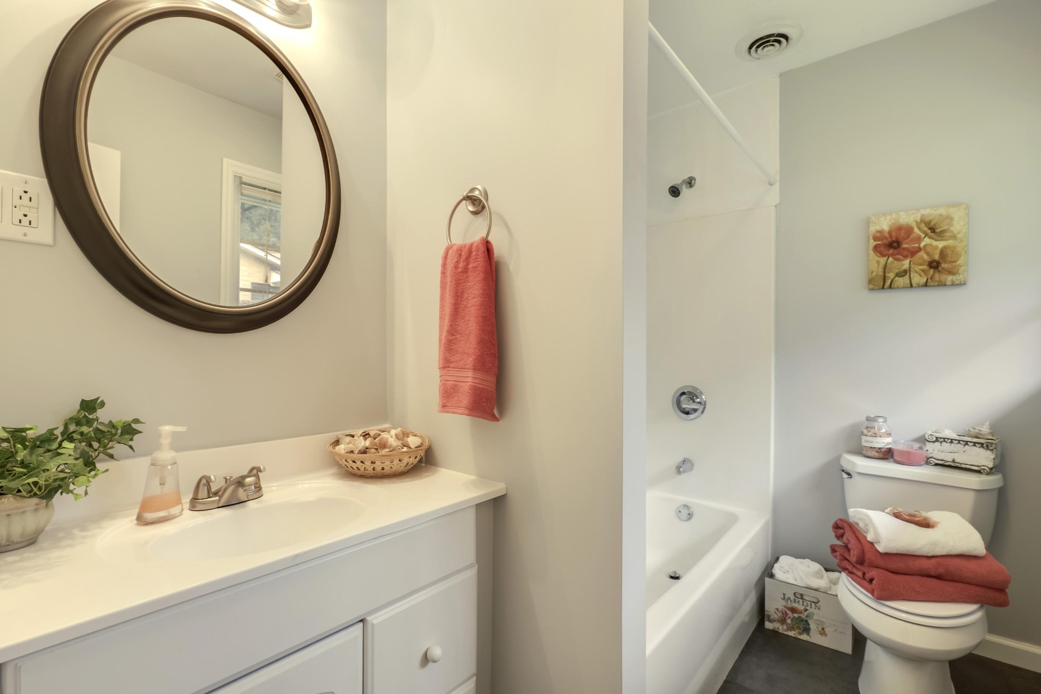 7604 Ogg Road Knoxville, TN 37938 - Photo 16 of 39 a bathroom with a sink and a mirror