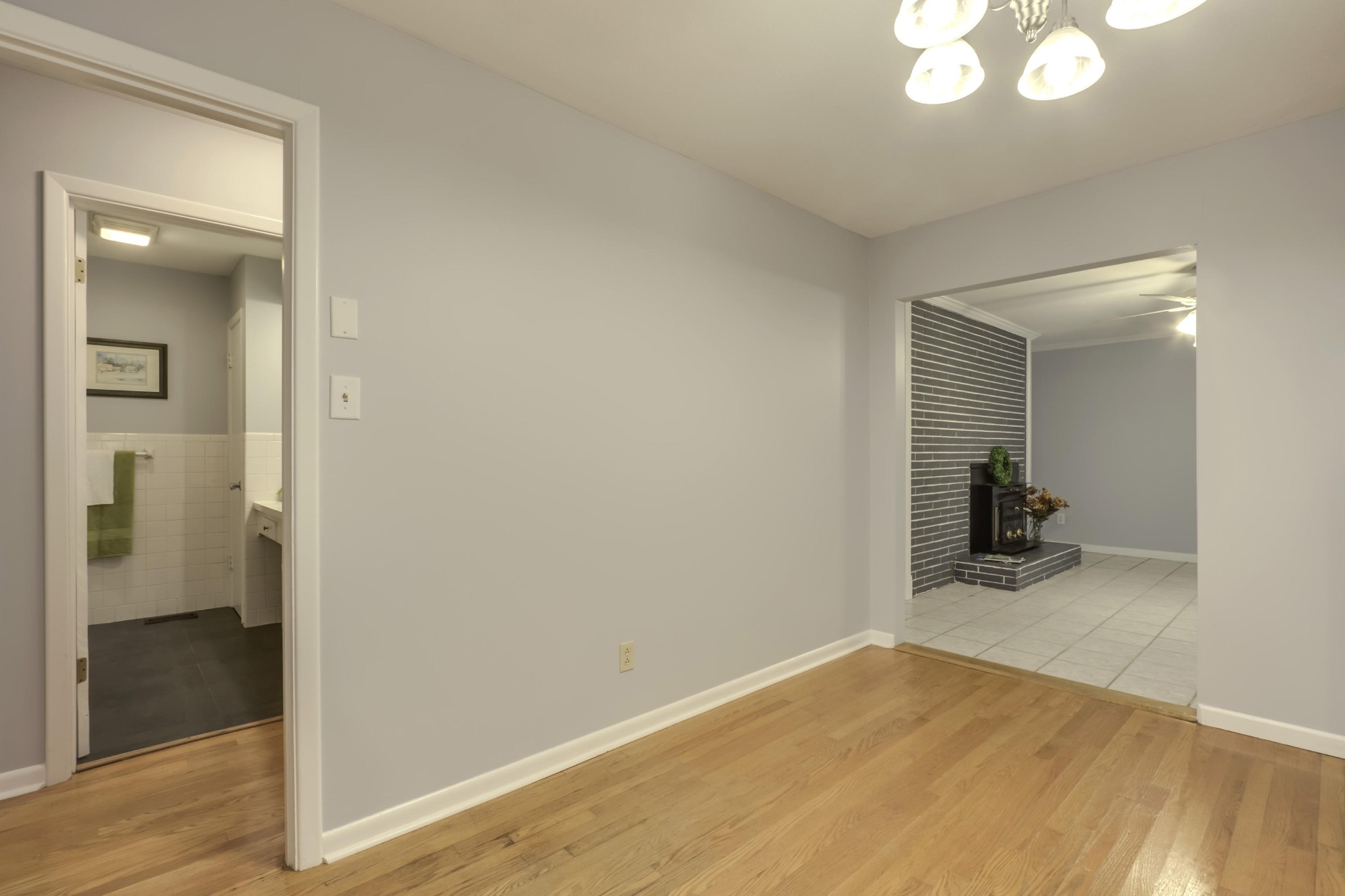 7604 Ogg Road Knoxville, TN 37938 - Photo 24 of 39 a view of a room with wooden floor and bathroom
