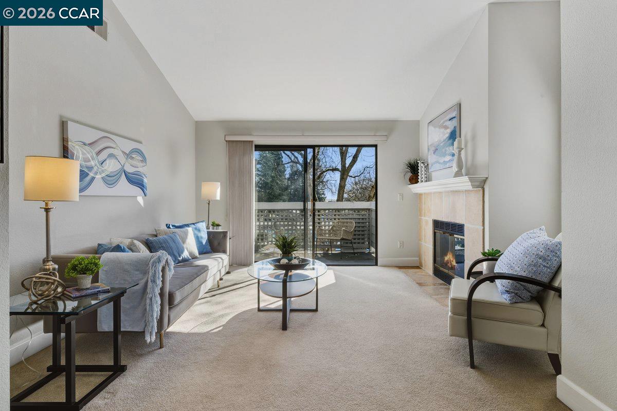 332 Eastridge Drive San Ramon, CA 94582 - Photo 12 of 41 a living room with furniture and a fireplace