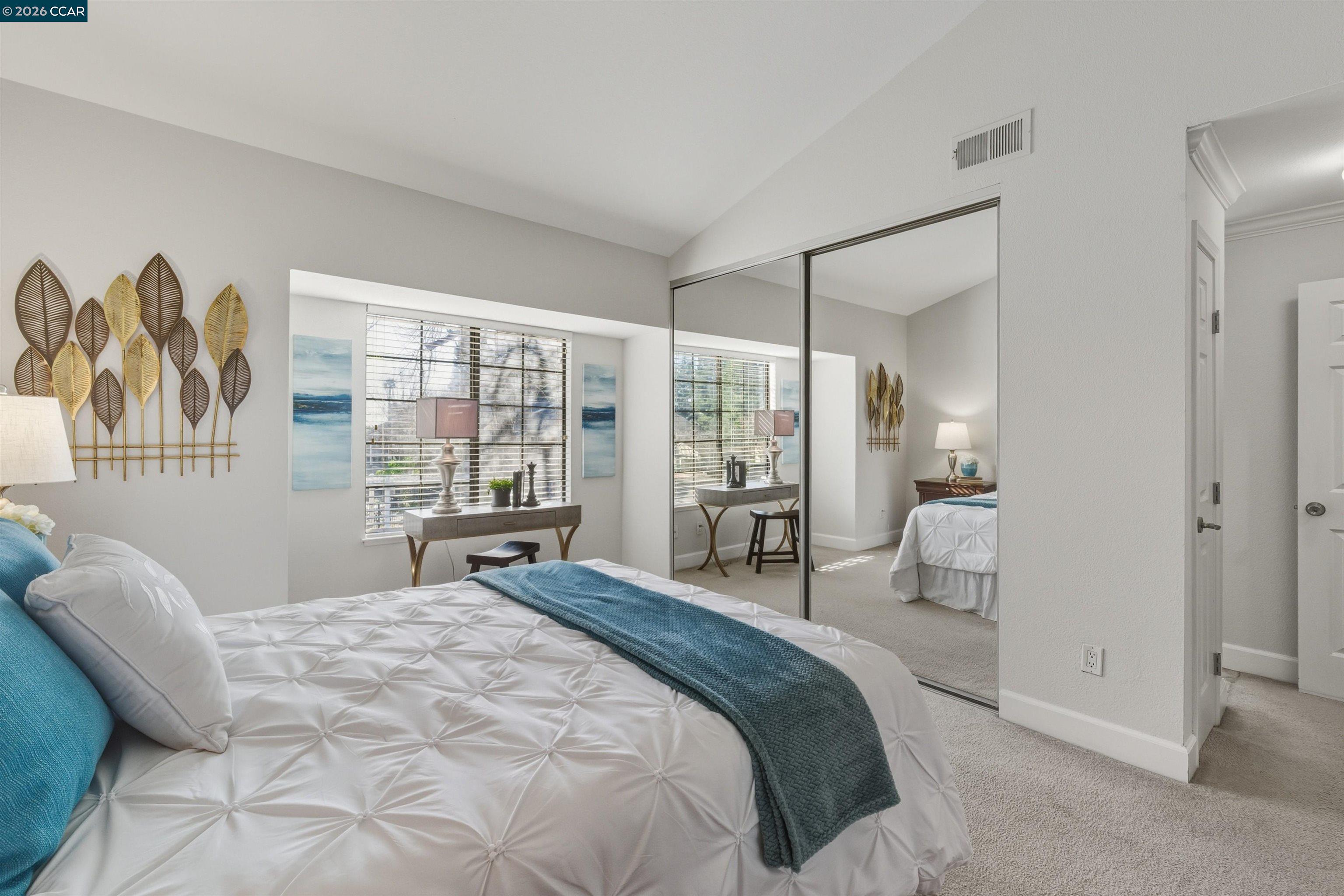 332 Eastridge Drive San Ramon, CA 94582 - Photo 22 of 41 a bedroom with a large bed and a window