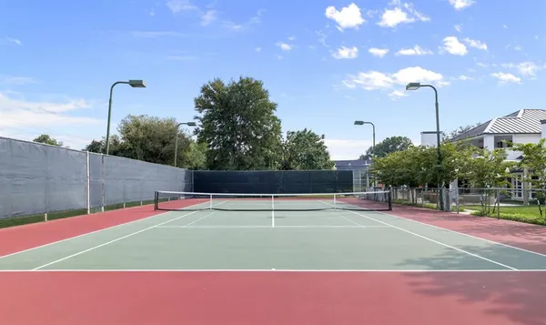 a view of a tennis court
