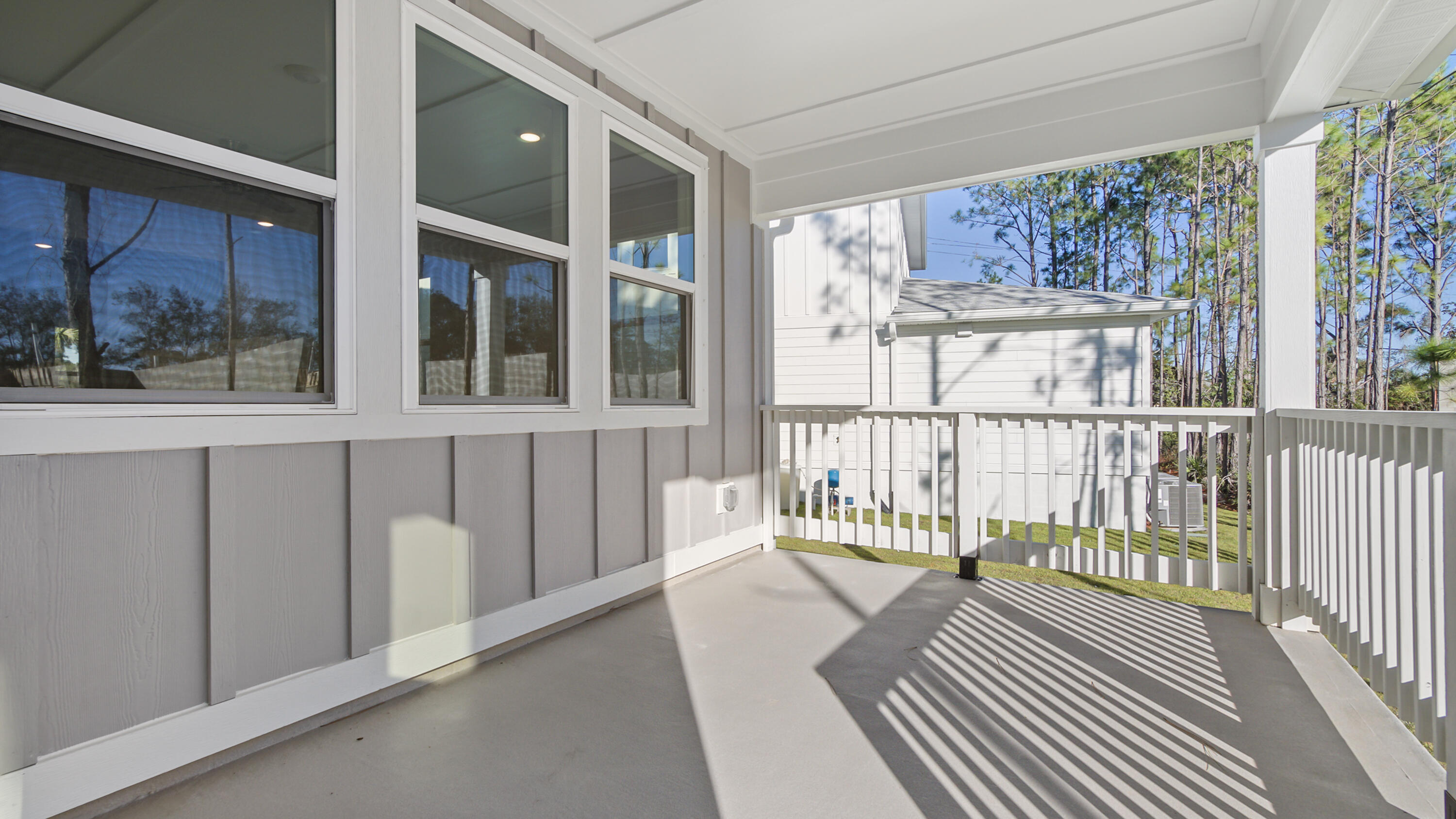 25 Ashwood Drive Santa Rosa Beach, FL 32459 - Photo 18 of 54 a view of a balcony with wooden floor