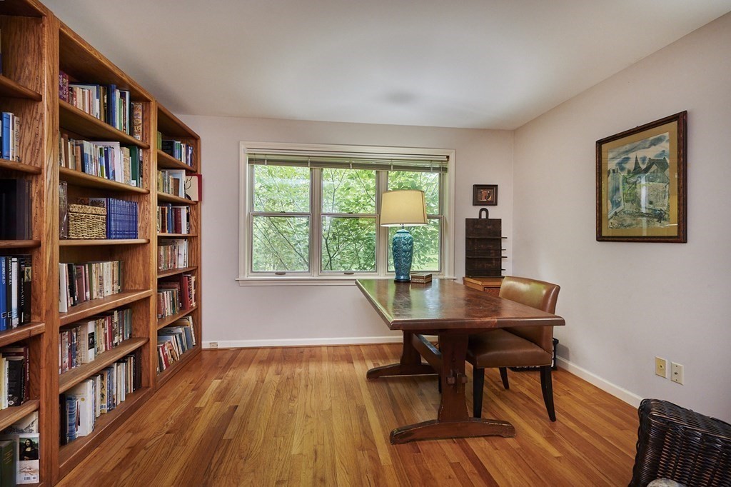 3 High Meadow Road Northampton, MA 01062 - Photo 17 of 40 a workspace with furniture window and wooden floor