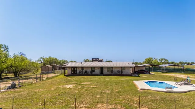view of an ocean with beach