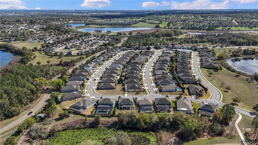615 Timbervale Trail Clermont, FL 34715 - Photo 78 of 100 an aerial view of multiple house