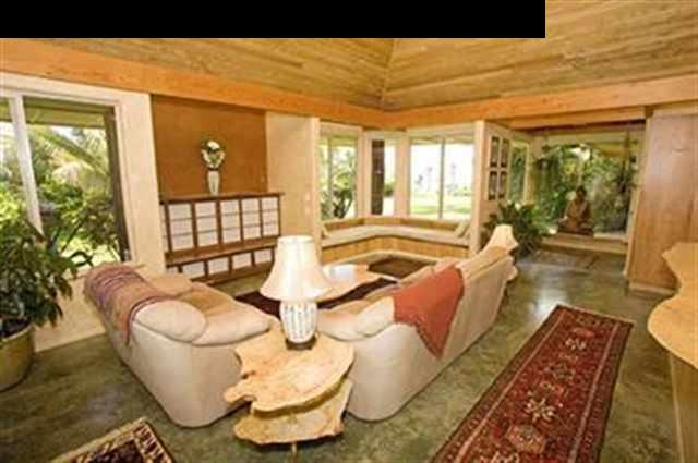 491 North Honokala Road Haiku, HI 96708 - Photo 6 of 25 a living room with furniture and a large window