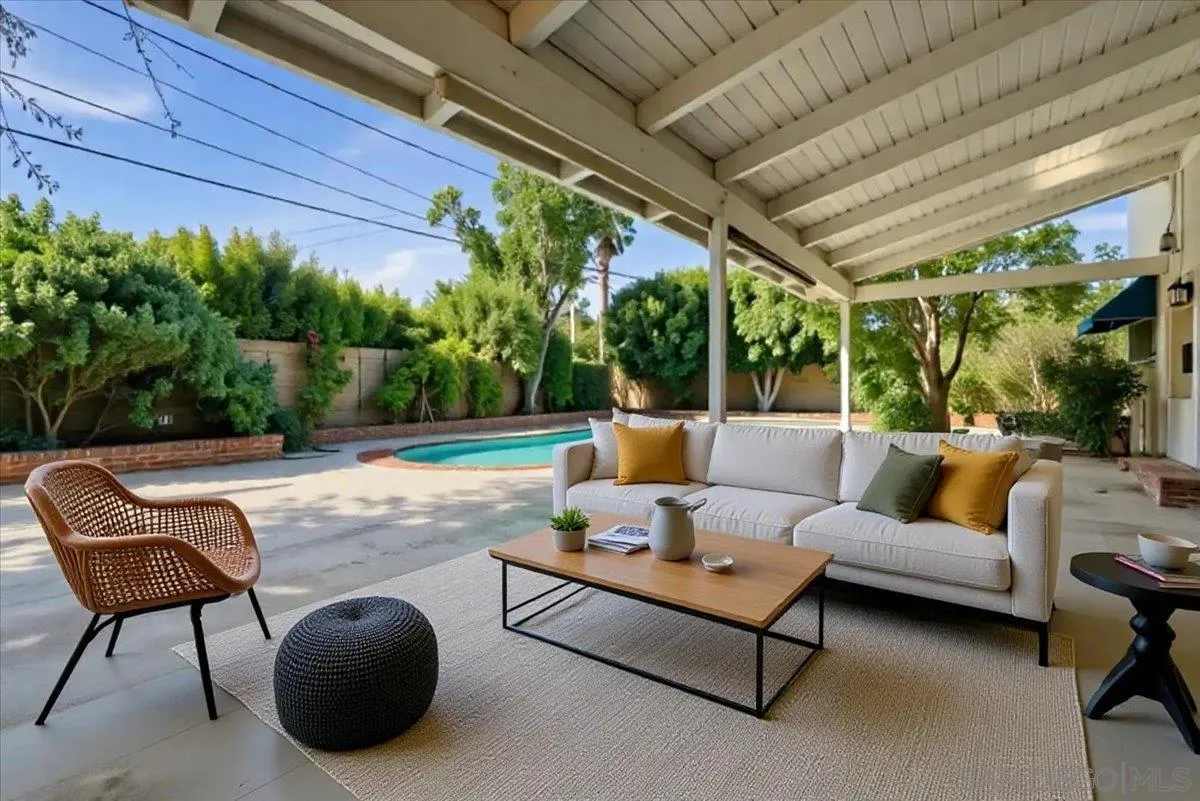 1262 Brittany Cross Road North Tustin, CA 92705 - Photo 22 of 35 a outdoor living space with furniture and garden view
