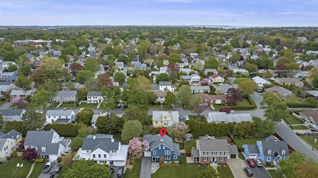30 Rose Avenue Marblehead, MA 01945 - Photo 41 of 42 an aerial view of residential houses with outdoor space