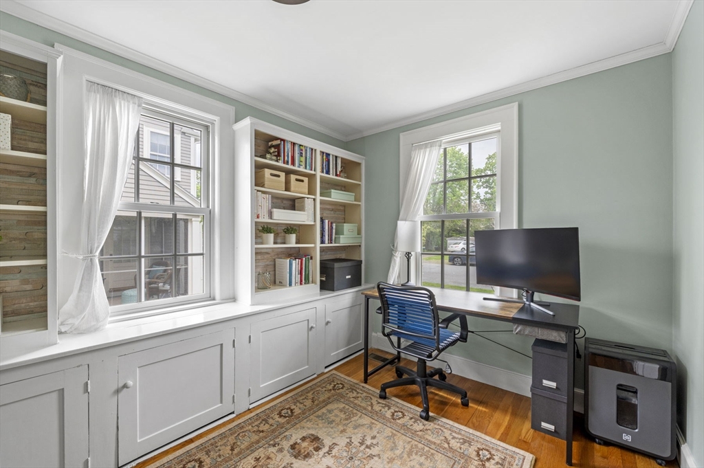 30 Rose Avenue Marblehead, MA 01945 - Photo 9 of 42 a view of a workspace with furniture and a window