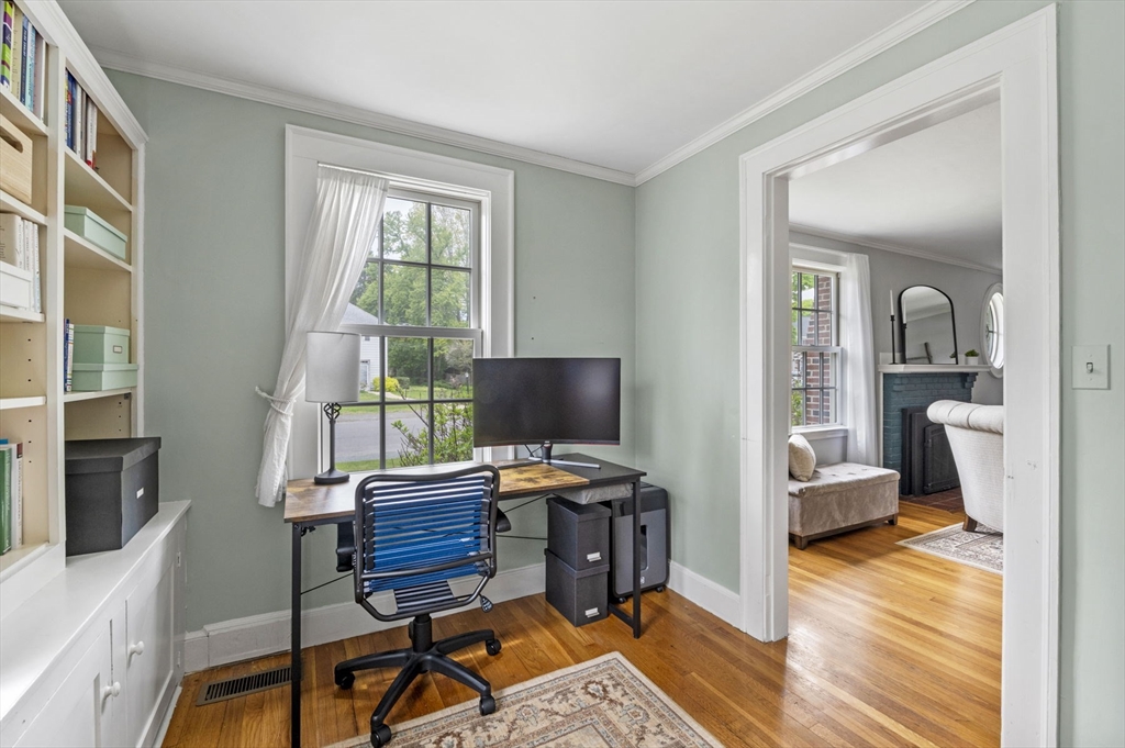 30 Rose Avenue Marblehead, MA 01945 - Photo 10 of 42 a view of a workspace with furniture and a window