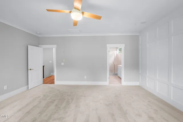 a view of a lake with a swimming pool