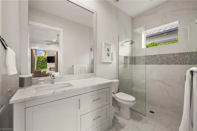 a bed room with a bed and a view