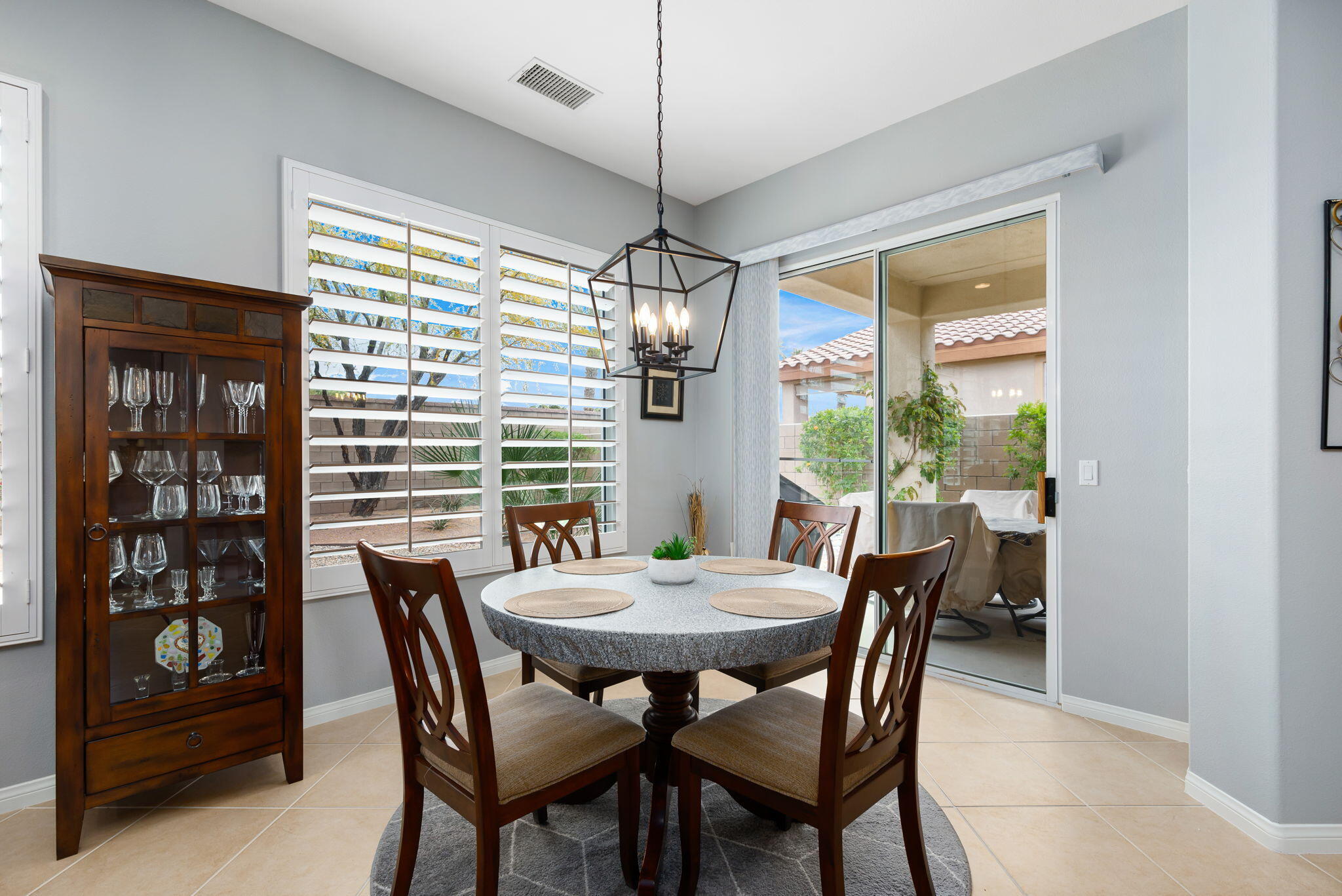 81768 Daniel Drive La Quinta, CA 92253 - Photo 10 of 81 a view of a dining room with furniture window and outside view
