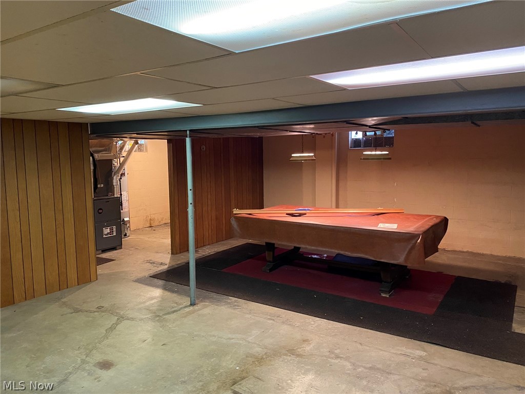 2232 Devonshire Road Northwest Canton, OH 44708 - Photo 22 of 31 Basement including full size Montclair Billiard Table