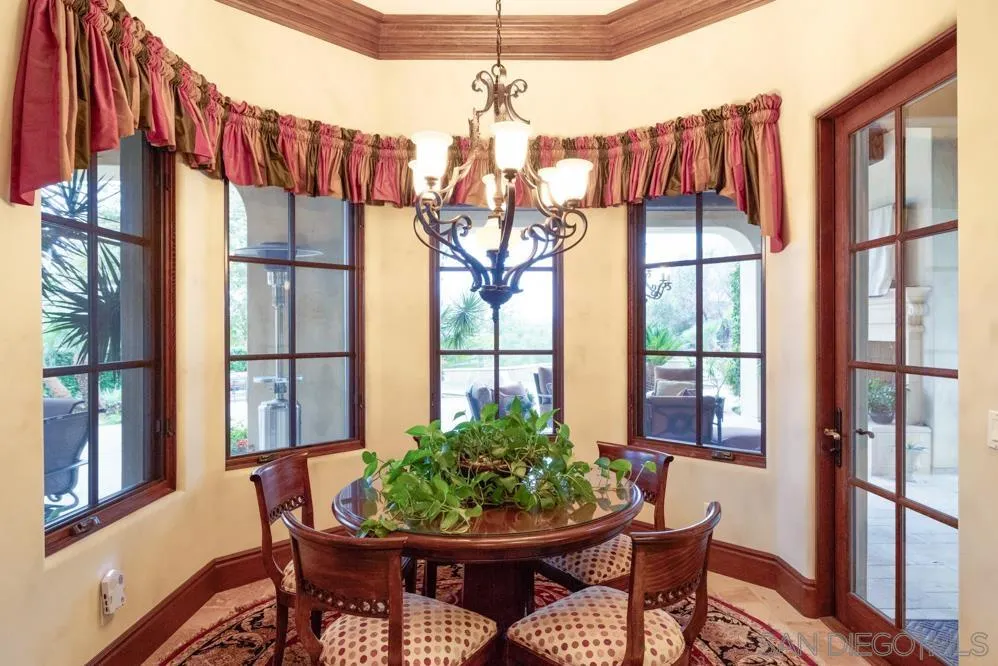 16537 Rd To Rio San Diego, CA 92127 - Photo 15 of 30 a view of a dining room with furniture window and outside view