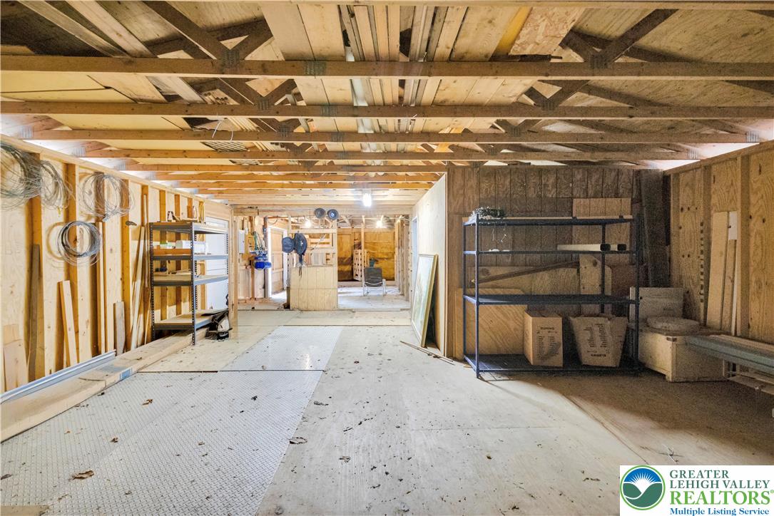 139 Johnny Bee Road Dingmans Ferry, PA 18328 - Photo 47 of 51 a view of a room with wooden walls