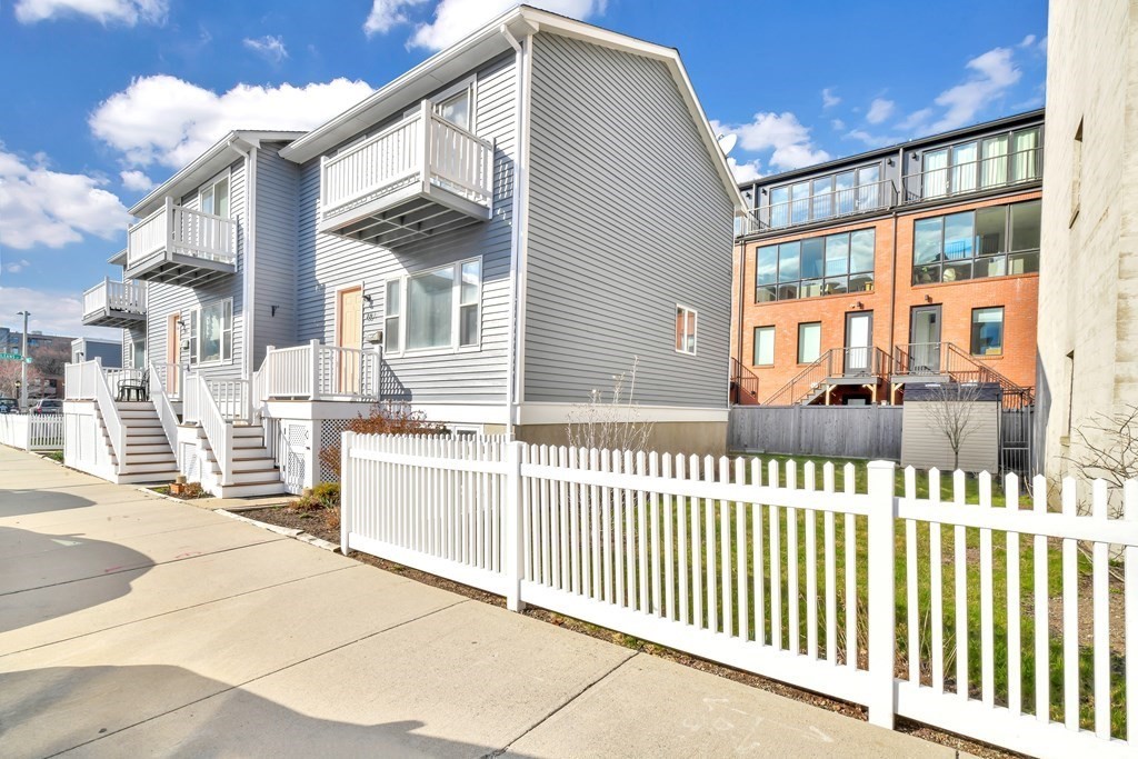 a front view of a house with a porch