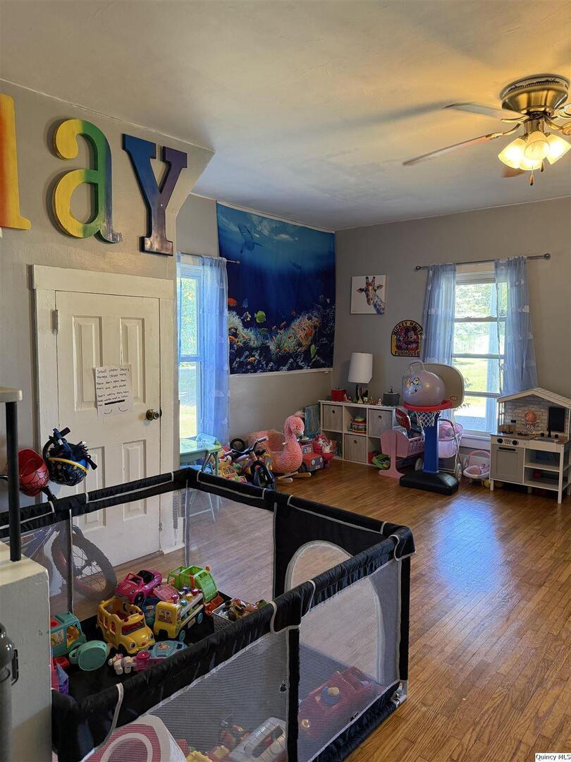 212 South 1st Street Carthage, IL 62321 - Photo 9 of 17 a living room with furniture and a mirror