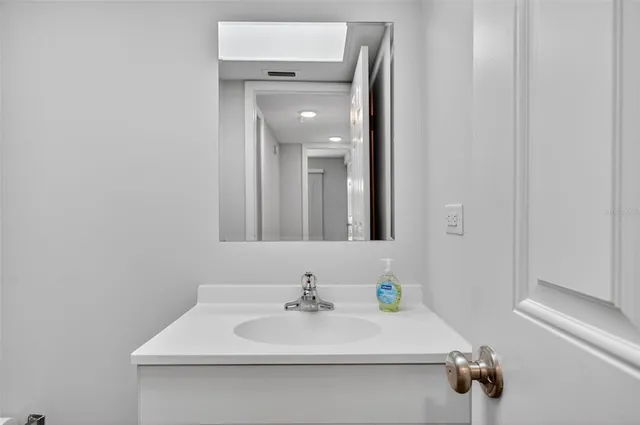 a view of city from a balcony