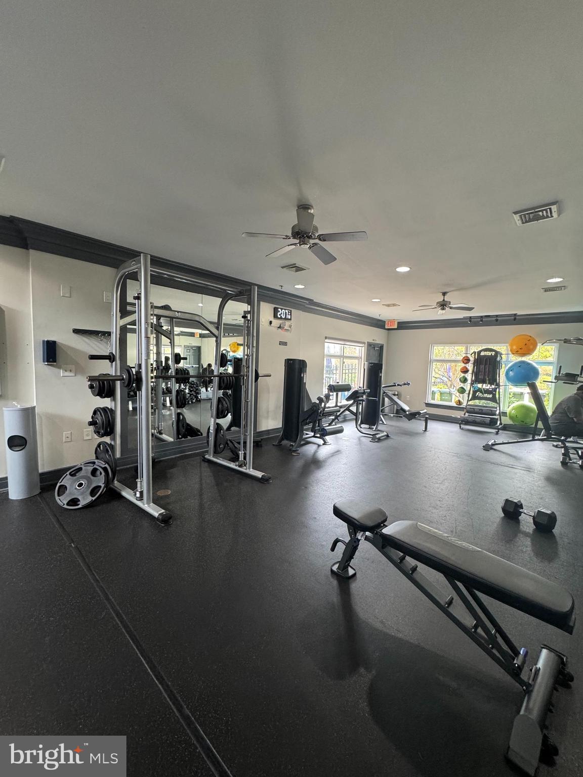 1621 Ladue Court, Unit 207 Woodbridge, VA 22191 - Photo 33 of 33 a view of a room with gym equipment