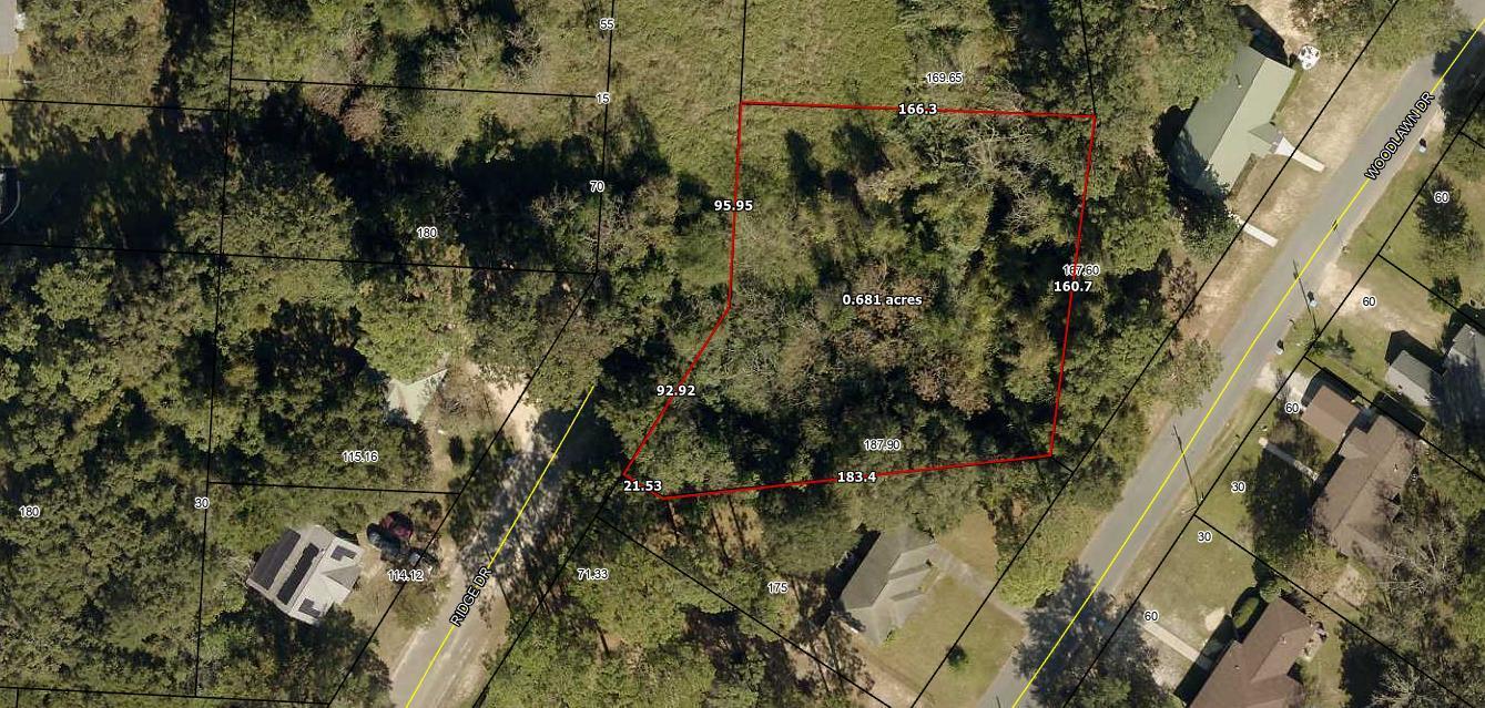 2-lots Ridge Drive Crestview, FL 32536 - Photo 2 of 6 Aerial 08-3N-23-0000-0003-0000