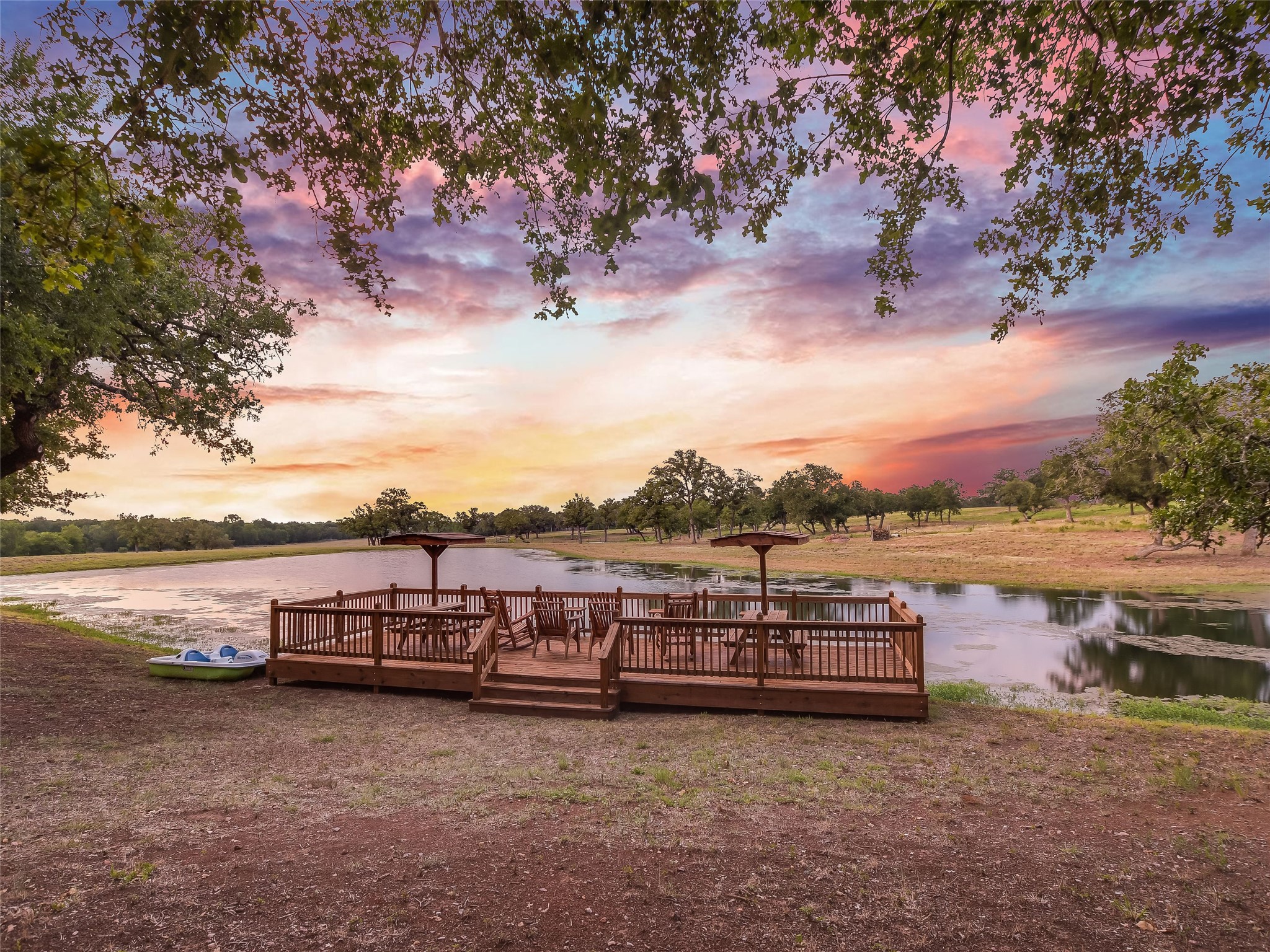 762 Karisch Road Smithville, TX 78957 - Photo 20 of 40 a view of a terrace with outdoor space