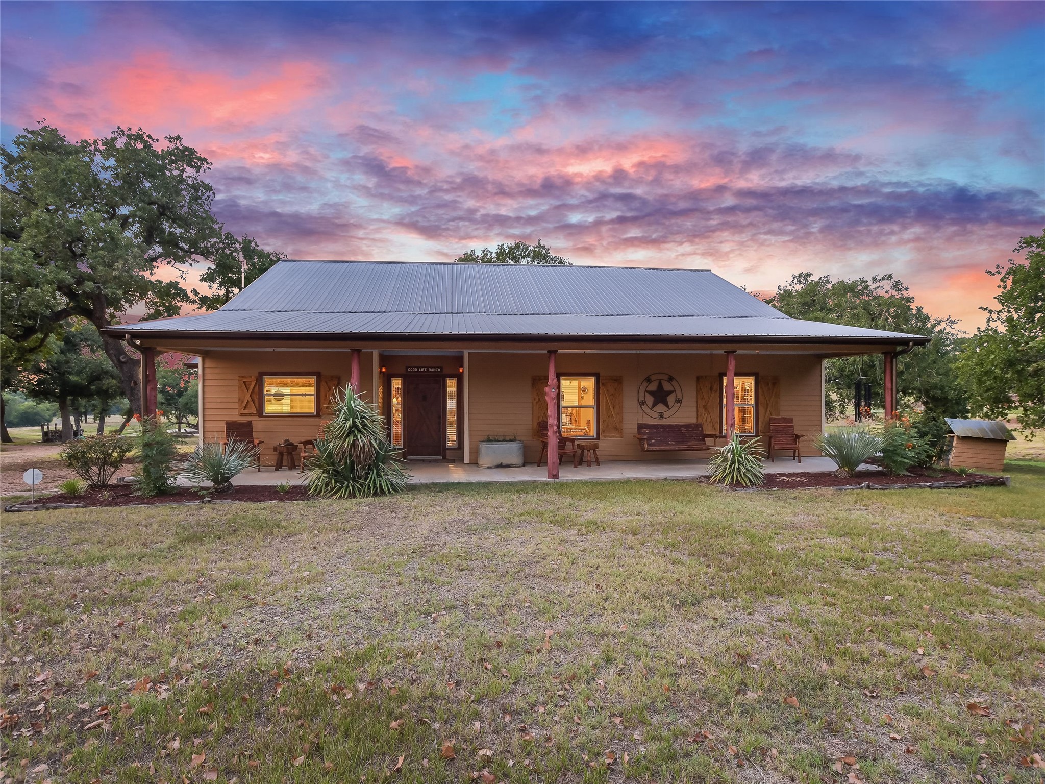 762 Karisch Road Smithville, TX 78957 - Photo 7 of 40 a front view of a house with a garden