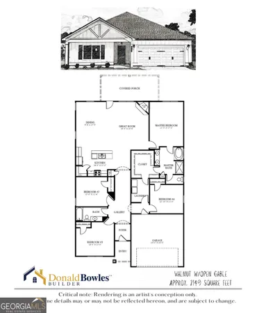 $392,500 | 10 Rolling Meadows Way, Waverly Hall, GA 31831