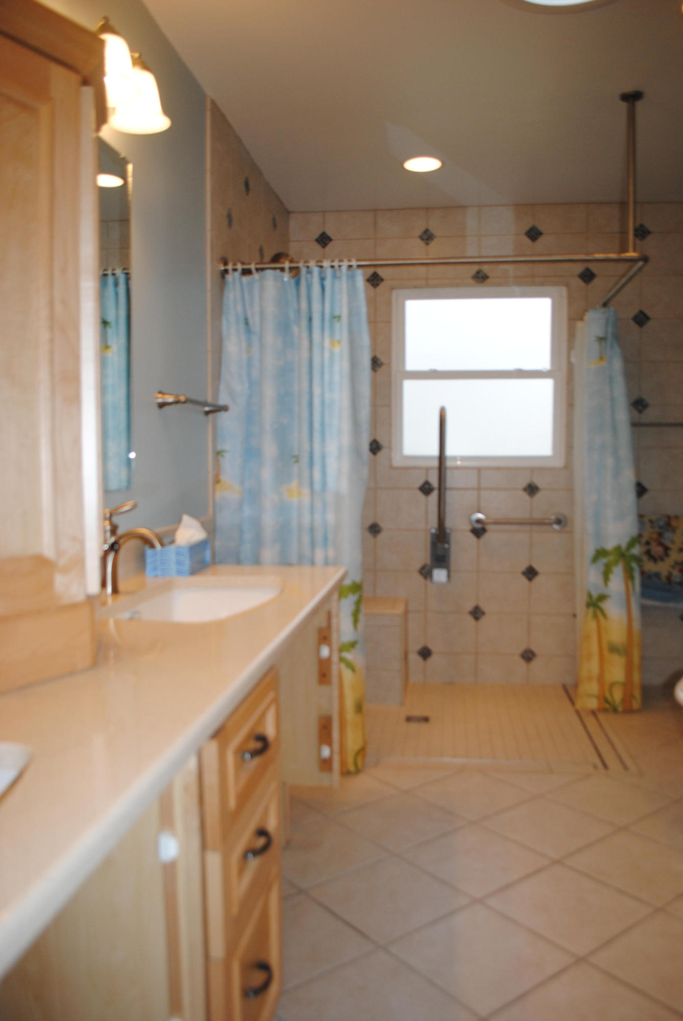 238 Mountain Pass Road Blue Ridge, VA 24064 - Photo 5 of 18 a bathroom with double vanity and a shower
