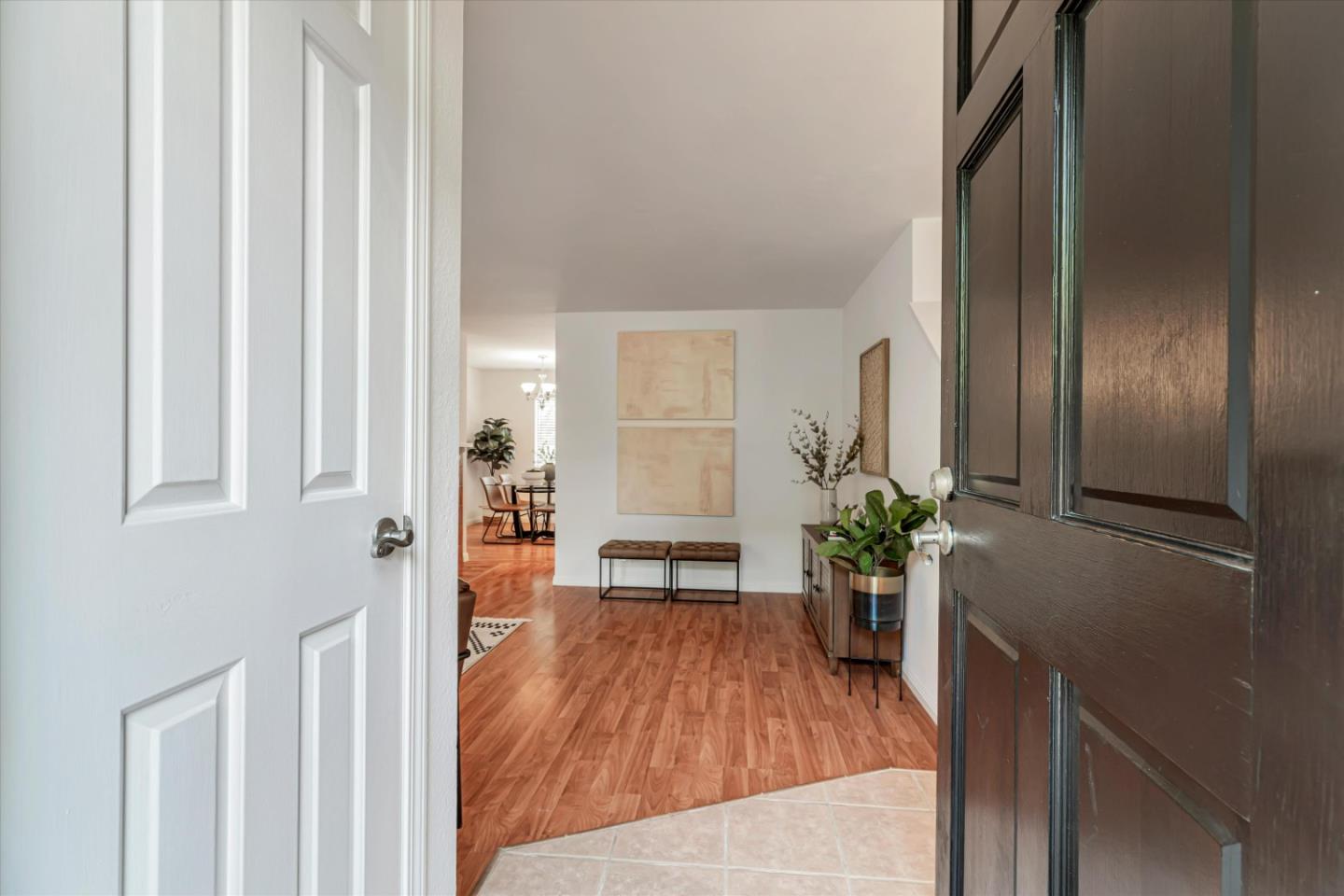 2224 Fazeli Ct. Campbell, CA 95008 - Photo 3 of 36 a living room with furniture and wooden floor